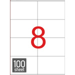 Ετικέτες Εκτυπωτών 105x74.25mm Αυτοκόλλητες Typolabel TL0811