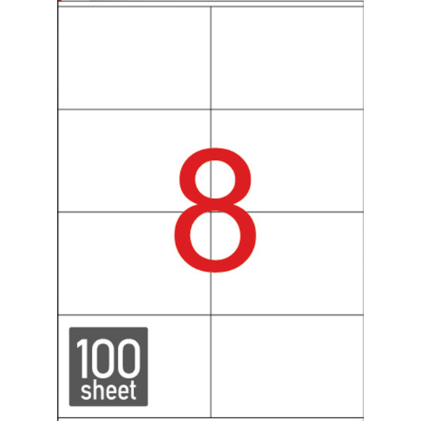 Ετικέτες Εκτυπωτών 105x74.25mm Αυτοκόλλητες Typolabel TL0811