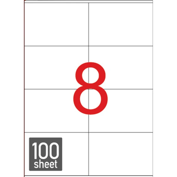 Ετικέτες Εκτυπωτών 105x74.25mm Αυτοκόλλητες Typolabel TL0811