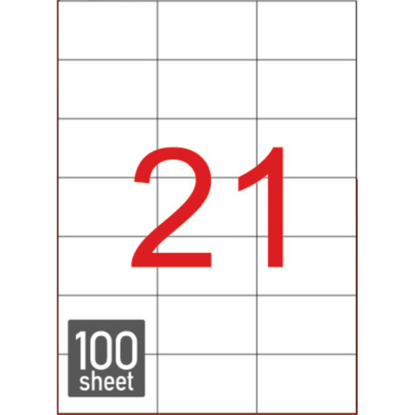 Ετικέτες Εκτυπωτών 70x42.43mm Αυτοκόλλητες Typolabel TL2111