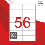 Ετικέτες Εκτυπωτών 52.5x21.2mm Αυτοκόλλητες Typolabel TL5611