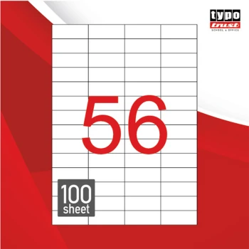 Ετικέτες Εκτυπωτών 52.5x21.2mm Αυτοκόλλητες Typolabel TL5611