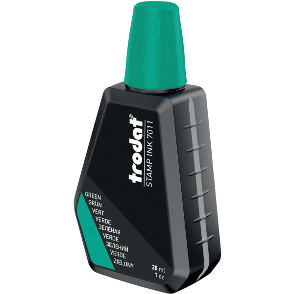 ΜΕΛΑΝΙ ΣΦΡΑΓΙΔΩΝ TRODAT 7011 ΠΡΑΣΙΝΟ 28ml ΓΙΑ ΤΑΜΠΟΝ