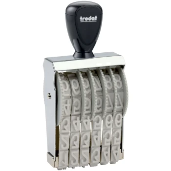 Trodat 15156 Σφραγίδα Αρίθμησης 6 Αριθμών ύψους 15mm