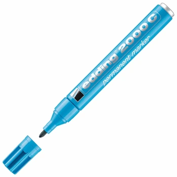 Μαρκαδόρος Edding 2000C Γαλάζιος 1.5-3mm Ανεξίτηλος