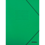 Φάκελος με αυτιά και λάστιχο Πράσινο Πρέσπαν Premium 25x35cm