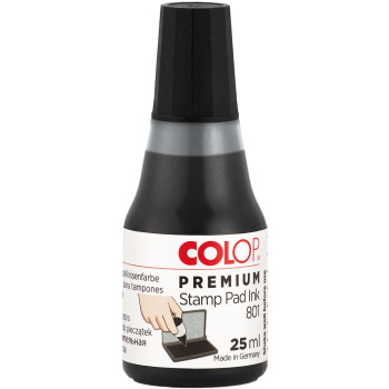 Μελάνι Colop 801 Μαύρο 25ml για ταμπόν Σφραγίδων