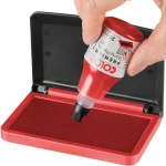 Αναπλήρωση με Κόκκινο μελάνι σε ταμπόν Micro 1