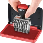 Ταμπόν Colop Micro 1 Κόκκινο 5x9cm Σφραγίδων Απλών