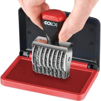 Ταμπόν Colop Micro 1 Κόκκινο 5x9cm Σφραγίδων Απλών