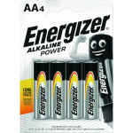 Μπαταρίες Energizer Αλκαλικές ΑΑ/LR6 σε blister 4ων Τεμαχίων