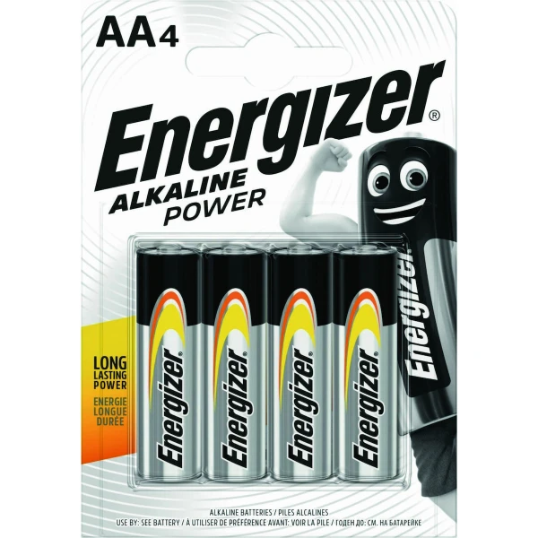 Μπαταρίες Energizer Αλκαλικές ΑΑ/LR6 σε blister 4ων Τεμαχίων