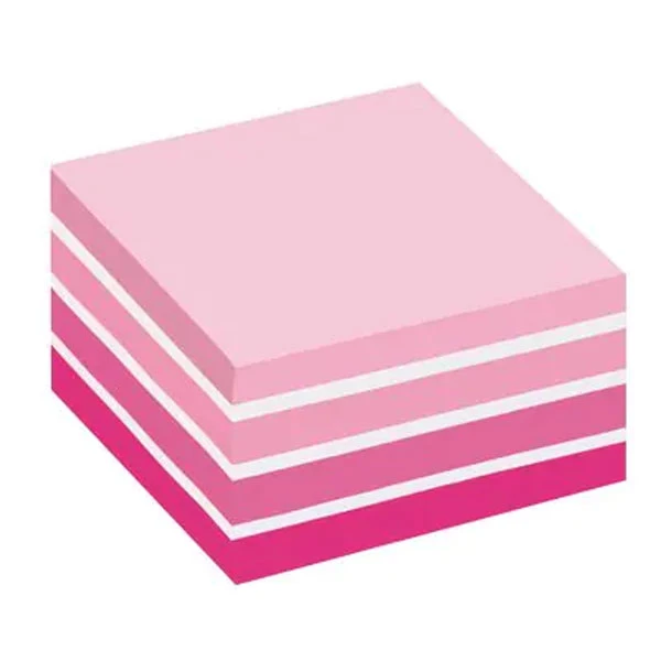 ΑΥΤΟΚΟΛΛΗΤΑ ΣΗΜΕΙΩΣΕΩΝ POST-IT ΡΟΖ ΚΥΒΟΣ 76x76mm 450 ΦΥΛΛΑ 2028-P