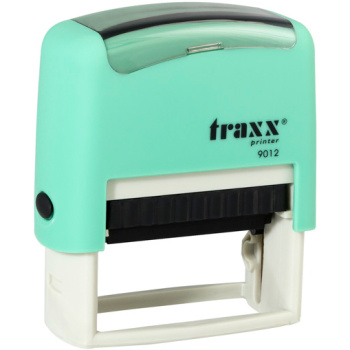 Traxx Printer 9012 Σφραγίδα Αυτομελανώμενη Πράσινη Mint