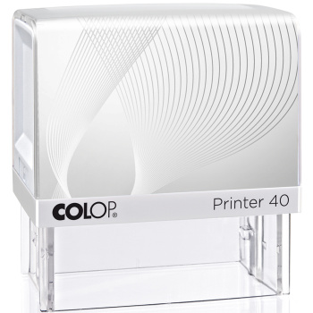 Σφραγίδα Colop G7 Printer 40 Λευκή Αυτομελανώμενη