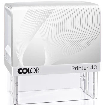 Σφραγίδα Colop G7 Printer 40 Λευκή Αυτομελανώμενη