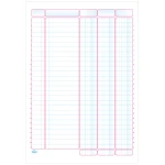 Φυλλάδα Λογιστική 3στηλη 50 Φύλλων 21x30cm No 511 Typotrust