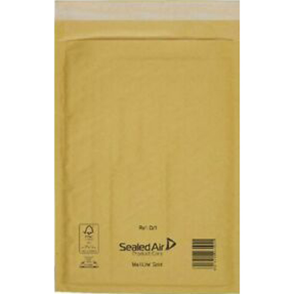 ΦΑΚΕΛΟΣ ΦΥΣΑΛΙΔΩΝ 180x260mm SEALED AIR D/1 MAIL LITE GOLD