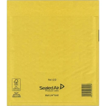 Φάκελος Φυσαλίδων 220x260mm Sealed Air E/2 Mail Lite Gold