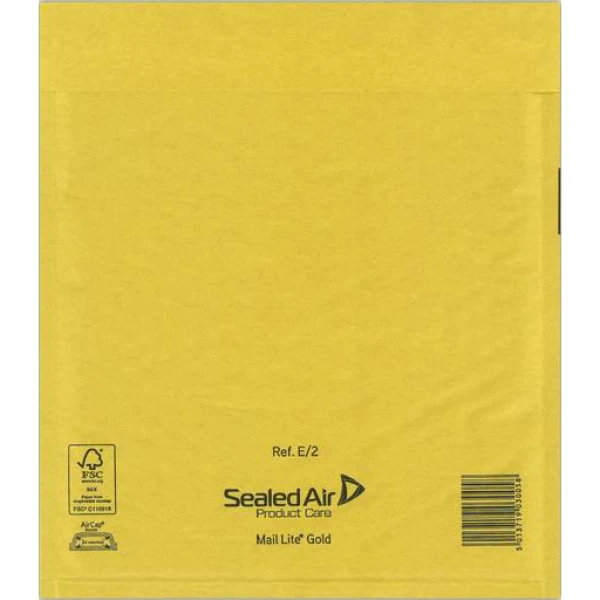 ΦΑΚΕΛΟΣ ΦΥΣΑΛΙΔΩΝ 220x260mm SEALED AIR E/2 MAIL LITE GOLD