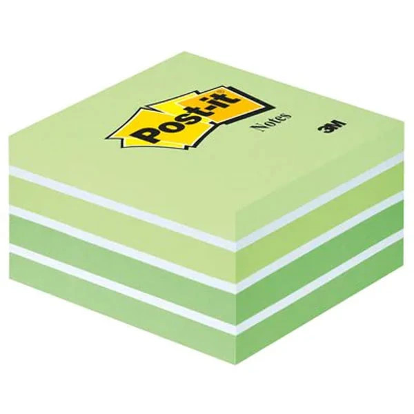 ΑΥΤΟΚΟΛΛΗΤΑ ΣΗΜΕΙΩΣΕΩΝ POST-IT ΠΡΑΣΙΝΟΣ ΚΥΒΟΣ 76x76mm 450 ΦΥΛΛΑ 2028-G