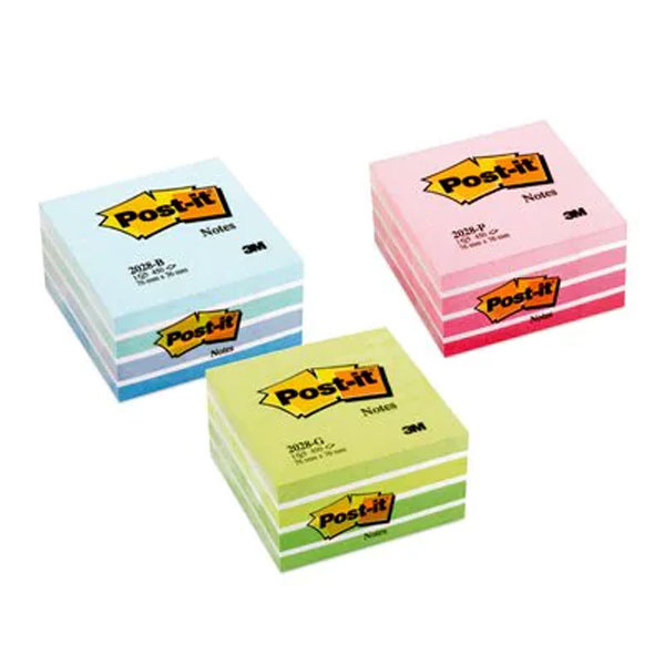 ΑΥΤΟΚΟΛΛΗΤΑ ΣΗΜΕΙΩΣΕΩΝ POST-IT ΚΥΒΟΣ 76x76mm 450 ΦΥΛΛΑ 2028