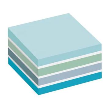 ΑΥΤΟΚΟΛΛΗΤΑ ΣΗΜΕΙΩΣΕΩΝ POST-IT ΜΠΛΕ ΚΥΒΟΣ 76x76mm 450 ΦΥΛΛΑ 2028-B