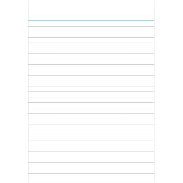 Φυλλάδα Ριγέ 100 Φύλλων Typotrust 25x35cm No 503α