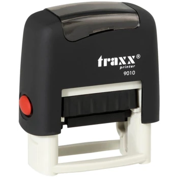 Σφραγίδα Traxx Printer 9010 Αυτομελανώμενη Μαύρη για κατασκευή σφραγίδας έως 2 μικρών λέξεων.