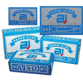 ΣΥΝΔΕΤΗΡΕΣ VETO Νο 2 ΥΨΟΥΣ 25mm ΤΕΜΑΧΙΑ 100