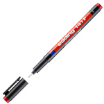 ΜΑΡΚΑΔΟΡΟΣ EDDING 141/F ΑΝΕΞΙΤΗΛΟΣ ΚΟΚΚΙΝΟΣ 0.6MM ΣΤΡΟΓΓΥΛΟΣ