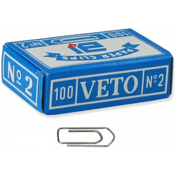 ΣΥΝΔΕΤΗΡΕΣ VETO Νο 2 ΥΨΟΥΣ 25mm ΤΕΜΑΧΙΑ 100