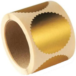 Ετικέτα Αυτοκόλλητη Πρέσας Χρυσή 54mm Trodat 63485