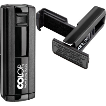 COLOP POCKET STAMP PLUS 30 ΜΑΥΡΗ ΣΦΡΑΓΙΔΑ ΤΣΕΠΗΣ