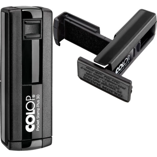 COLOP POCKET STAMP PLUS 30 ΜΑΥΡΗ ΣΦΡΑΓΙΔΑ ΤΣΕΠΗΣ