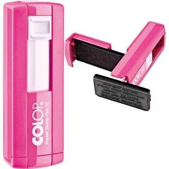 Σφραγίδα Ροζ Colop Pocket Plus 30 Stamp Τσέπης