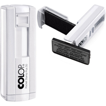 COLOP POCKET STAMP PLUS 30 ΛΕΥΚΗ ΣΦΡΑΓΙΔΑ ΤΣΕΠΗΣ