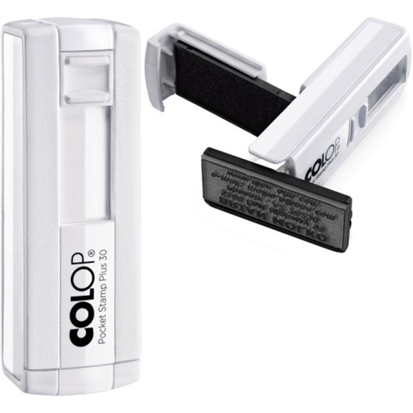 COLOP POCKET STAMP PLUS 30 ΛΕΥΚΗ ΣΦΡΑΓΙΔΑ ΤΣΕΠΗΣ