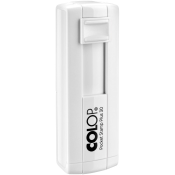 COLOP POCKET STAMP PLUS 30 ΛΕΥΚΗ ΣΦΡΑΓΙΔΑ ΤΣΕΠΗΣ