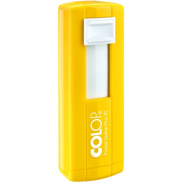 COLOP POCKET STAMP PLUS 30 ΚΙΤΡΙΝΗ ΣΦΡΑΓΙΔΑ ΤΣΕΠΗΣ