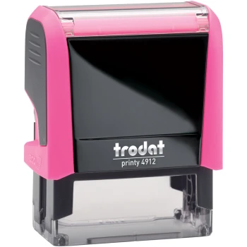 ΣΦΡΑΓΙΔΑ TRODAT PRINTY 4912 NEON ΡΟΖ ΑΥΤΟΜΕΛΑΝΩΜΕΝΗ