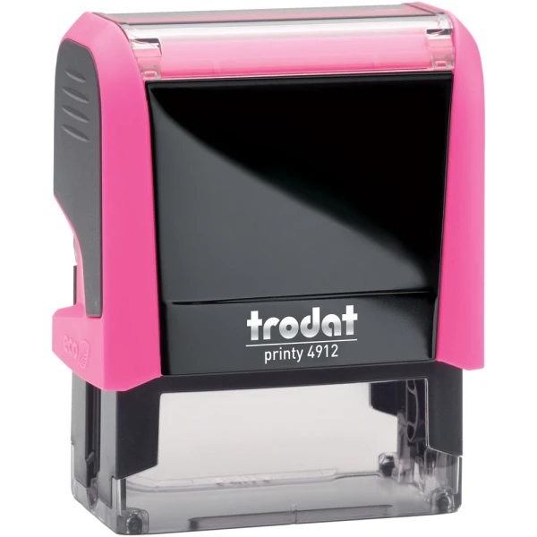ΣΦΡΑΓΙΔΑ TRODAT PRINTY 4912 NEON ΡΟΖ ΑΥΤΟΜΕΛΑΝΩΜΕΝΗ