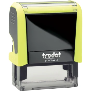 Σφραγίδα Trodat Printy 4912 Κίτρινη Neon Αυτομελανώμενη