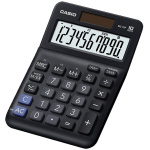 Αριθμομηχανή Casio 10 ψηφίων MS-10F Μαύρη