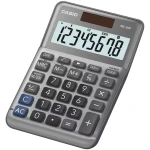 Αριθμομηχανή Casio MS-80F Ασημί 8 ψηφίων