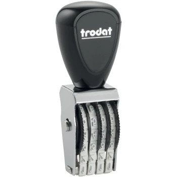 Trodat 1534 Σφραγίδα Αρίθμησης 4 Αριθμών ύψους 3mm