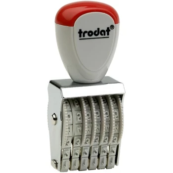 Trodat 1536 Σφραγίδα Αρίθμησης 6 Αριθμών ύψους 3mm