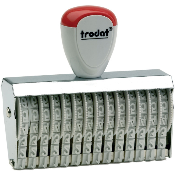 Trodat 15514 Σφραγίδα Αρίθμησης 14 Αριθμών ύψους 5mm