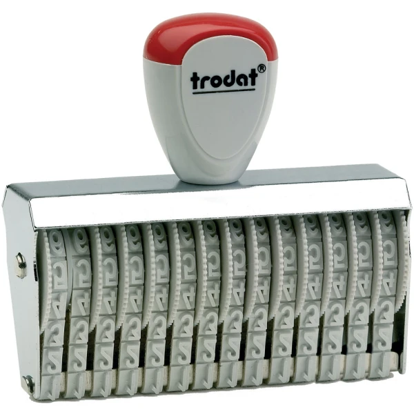 Trodat 15514 Σφραγίδα Αρίθμησης 14 Αριθμών ύψους 5mm