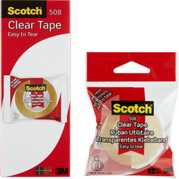 ΣΕΛΟΤΕΪΠ 3Μ SCOTCH 508 ΔΙΑΦΑΝΟ 19mmx33m ΟΙΚΟΝΟΜΙΚΟ